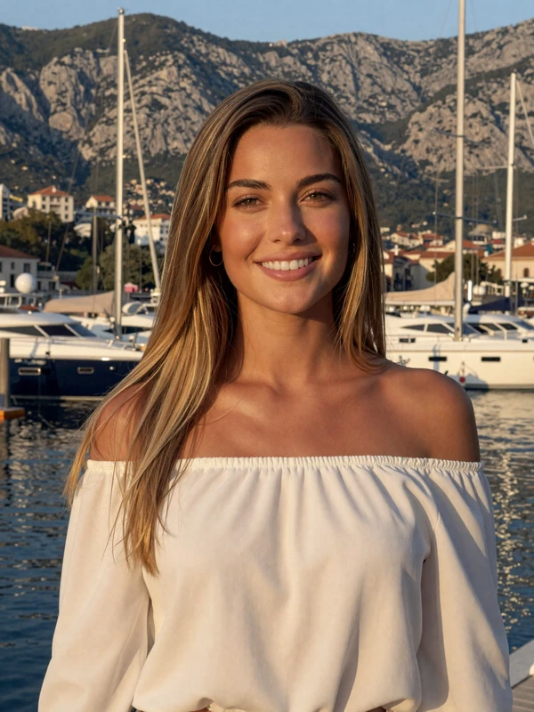 Lena, 25, from Tivat - Montenegrin coastal beauty seeking love on Dating4u