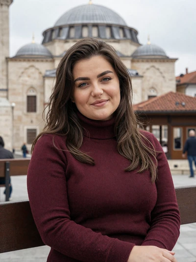 Emina, 26, a verified Bosnian woman from Sarajevo with striking blue eyes on Dating4u