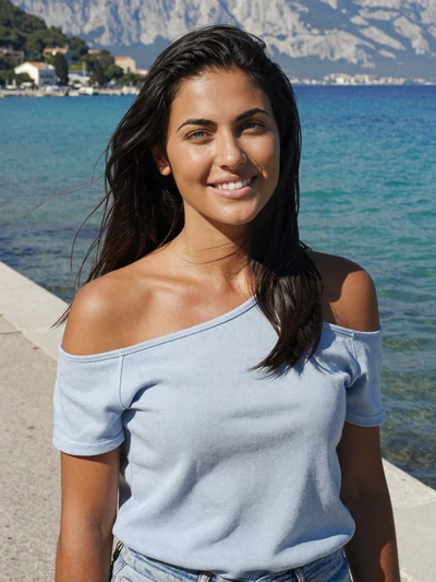 Rovena, 28, from Sarandë - Albanian coastal beauty seeking love on Dating4u