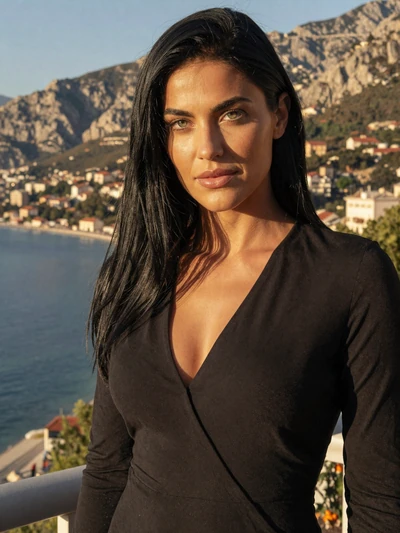 Jovana, 31, a verified Montenegrin woman from Podgorica with Adriatic beauty on Dating4u