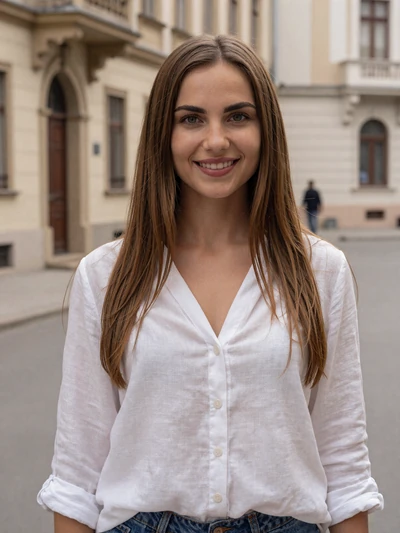 Milica, 27, from Belgrade - Serbian woman with chestnut hair seeking serious relationship on Dating4u