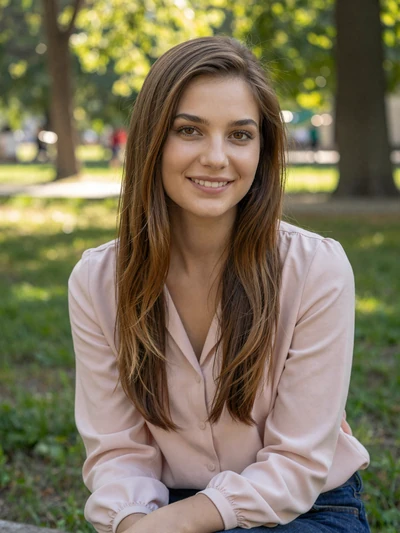 Ivana, 23, a verified Macedonian woman from Strumica with chestnut hair on Dating4u
