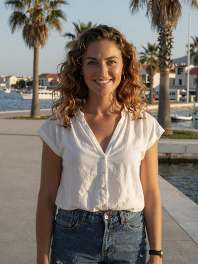 Ana, 25, a verified Croatian woman from Split with Mediterranean beauty on Dating4u